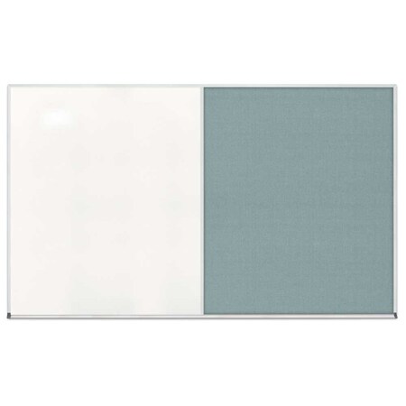 United Visual Products Enclosed Corkboard, 1 Door, 48"x36", 4" Fra UV3402-BLACK-BLSPRU